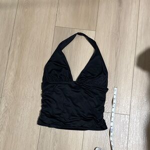 Good American Elegant Black Top